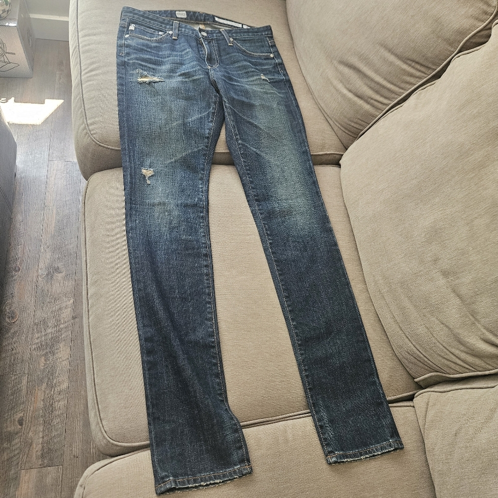 AG Adriano Goldschmied  Jeans THE PREMIERE low Rise Skinny Straight